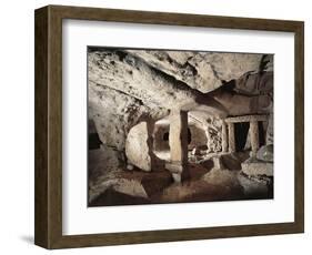 Malta, Paola, Hal Saflieni Hypogeum, Interior-null-Framed Giclee Print