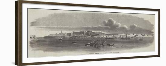 Malta, Valetta, from the Quarantine Harbour-Samuel Read-Framed Giclee Print