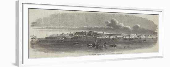 Malta, Valetta, from the Quarantine Harbour-Samuel Read-Framed Giclee Print