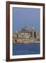 Malta, Valletta, historic skyline at Dusk-Rob Tilley-Framed Photographic Print