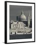 Malta, Valletta, Skyline with St; Paul's Anglican Cathedral and Carmelite Church from Sliema-Walter Bibikow-Framed Photographic Print