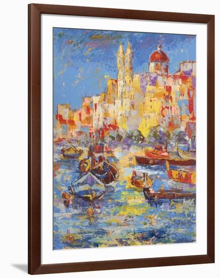 Malta-Luigi Florio-Framed Art Print