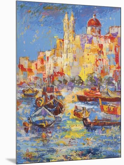 Malta-Luigi Florio-Mounted Art Print