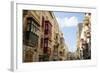 Maltese Balconies in the Old Town, Valletta, Malta, Europe-Eleanor Scriven-Framed Photographic Print