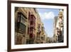 Maltese Balconies in the Old Town, Valletta, Malta, Europe-Eleanor Scriven-Framed Photographic Print