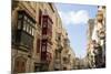 Maltese Balconies in the Old Town, Valletta, Malta, Europe-Eleanor Scriven-Mounted Photographic Print