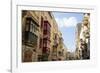 Maltese Balconies in the Old Town, Valletta, Malta, Europe-Eleanor Scriven-Framed Photographic Print