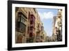 Maltese Balconies in the Old Town, Valletta, Malta, Europe-Eleanor Scriven-Framed Photographic Print