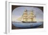 Maltese Barquentine Ardita, Captain Salvatore Attard, Oil on Canvas-null-Framed Giclee Print