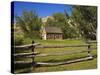 Maltese Cross Cabin, Theodore Roosevelt National Park, Medora, North Dakota, USA-Richard Cummins-Stretched Canvas