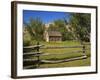 Maltese Cross Cabin, Theodore Roosevelt National Park, Medora, North Dakota, USA-Richard Cummins-Framed Photographic Print