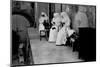 Maltese Cross Hospital. Nurses Nuns in a Moment of Relax-null-Mounted Photographic Print