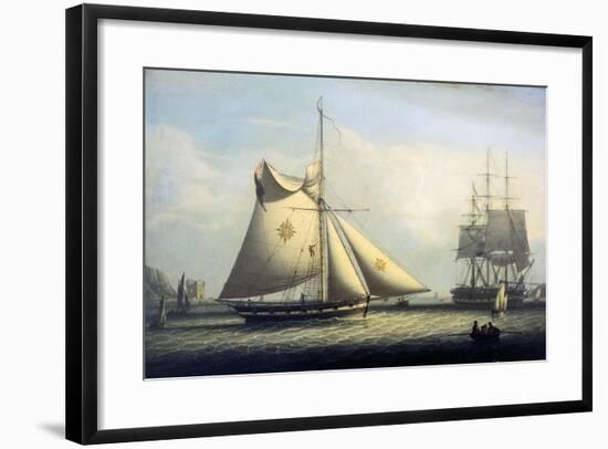 Maltese Cutter-Robert Salmon-Framed Giclee Print