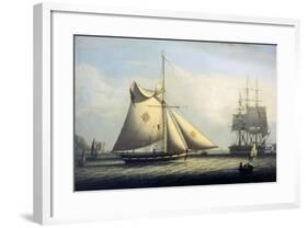 Maltese Cutter-Robert Salmon-Framed Giclee Print