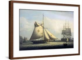 Maltese Cutter-Robert Salmon-Framed Giclee Print