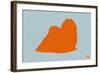 Maltese Orange-NaxArt-Framed Art Print