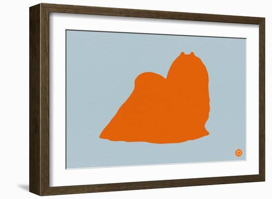 Maltese Orange-NaxArt-Framed Art Print