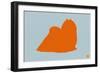 Maltese Orange-NaxArt-Framed Art Print