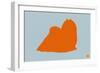 Maltese Orange-NaxArt-Framed Art Print