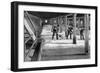 Malting Floor in an American Brewery, 1885-null-Framed Giclee Print