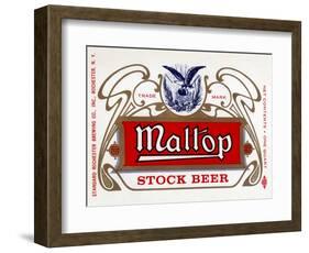 Maltop Stock Beer-null-Framed Art Print