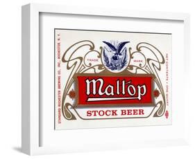 Maltop Stock Beer-null-Framed Art Print