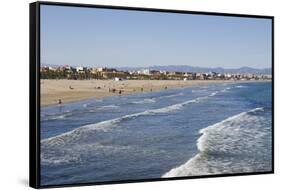 Malvarrosa Beach, Valencia, Spain, Europe-Michael Snell-Framed Stretched Canvas