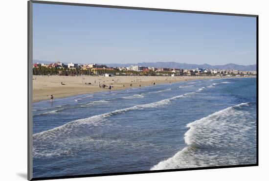 Malvarrosa Beach, Valencia, Spain, Europe-Michael Snell-Mounted Photographic Print