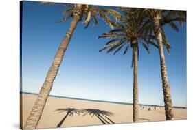 Malvarrosa Beach, Valencia, Spain, Europe-Michael Snell-Stretched Canvas