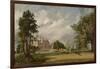 Malvern Hall, 1821 (Oil on Canvas)-John Constable-Framed Giclee Print