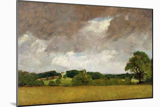 Malvern Hall from the South-West, 1809-John Constable-Mounted Giclee Print