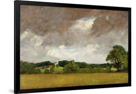 Malvern Hall from the South-West, 1809-John Constable-Framed Giclee Print