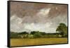 Malvern Hall from the South-West, 1809-John Constable-Framed Stretched Canvas