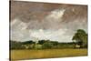 Malvern Hall from the South-West, 1809-John Constable-Stretched Canvas