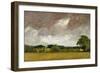 Malvern Hall from the South-West, 1809-John Constable-Framed Premium Giclee Print