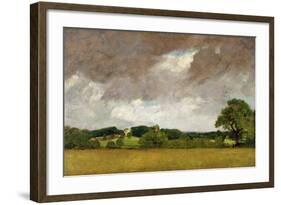 Malvern Hall from the South-West, 1809-John Constable-Framed Giclee Print
