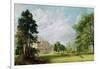 Malvern Hall, Warwickshire, 1821-John Constable-Framed Giclee Print