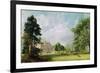 Malvern Hall, Warwickshire, 1821-John Constable-Framed Giclee Print