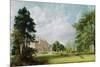 Malvern Hall, Warwickshire, 1821-John Constable-Mounted Giclee Print