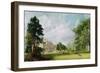 Malvern Hall, Warwickshire, 1821-John Constable-Framed Premium Giclee Print