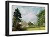 Malvern Hall, Warwickshire, 1821-John Constable-Framed Premium Giclee Print