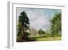 Malvern Hall, Warwickshire, 1821-John Constable-Framed Premium Giclee Print