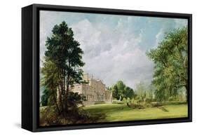 Malvern Hall, Warwickshire, 1821-John Constable-Framed Stretched Canvas