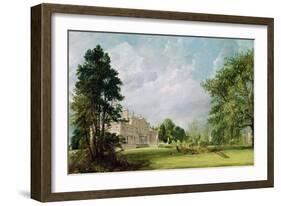 Malvern Hall, Warwickshire, 1821-John Constable-Framed Giclee Print