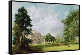 Malvern Hall, Warwickshire, 1821-John Constable-Framed Stretched Canvas