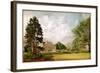 Malvern Hall, Warwickshire, c.1820-21-John Constable-Framed Giclee Print