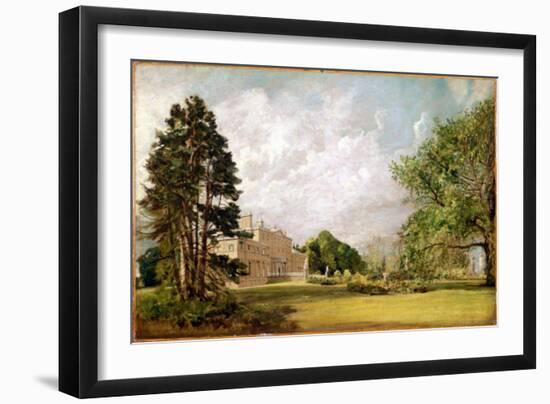 Malvern Hall, Warwickshire, c.1820-21-John Constable-Framed Giclee Print