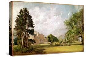 Malvern Hall, Warwickshire, c.1820-21-John Constable-Stretched Canvas