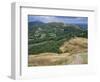 Malvern Hills, from British Camp, Hereford & Worcester, England, United Kingdom-Roy Rainford-Framed Photographic Print