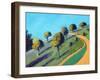 Malvern Spring, 2021 (acrylic on board)-Paul Powis-Framed Giclee Print